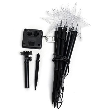 Corp de iluminat LED solar de Crăciun Aigostar LED/0,054W/1,2V 1m IP65 alb cald