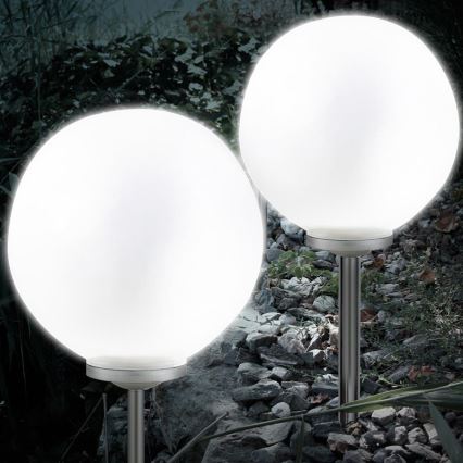 Globo 3378 - LED Lampa solara SOLAR 4xLED/0,07W/1xAA