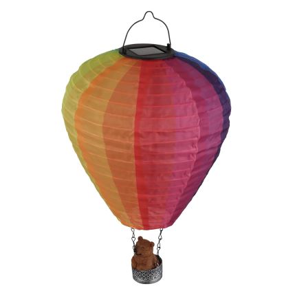 Corp de iluminat LED solar Globo 24xLED/0,06W/3V IP44 parașută