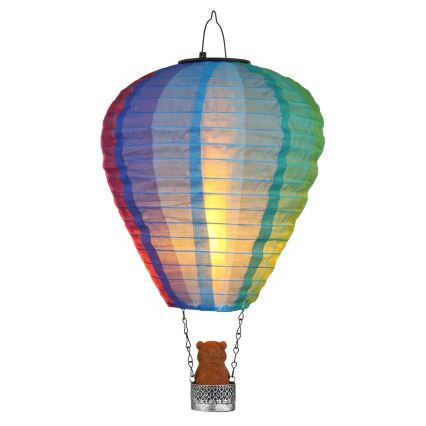 Corp de iluminat LED solar Globo 24xLED/0,06W/3V IP44 parașută