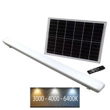 Corp de iluminat LED solar industrial cu senzor LED/25W/230V 3000K/4000K/6400K IP65 + telecomandă