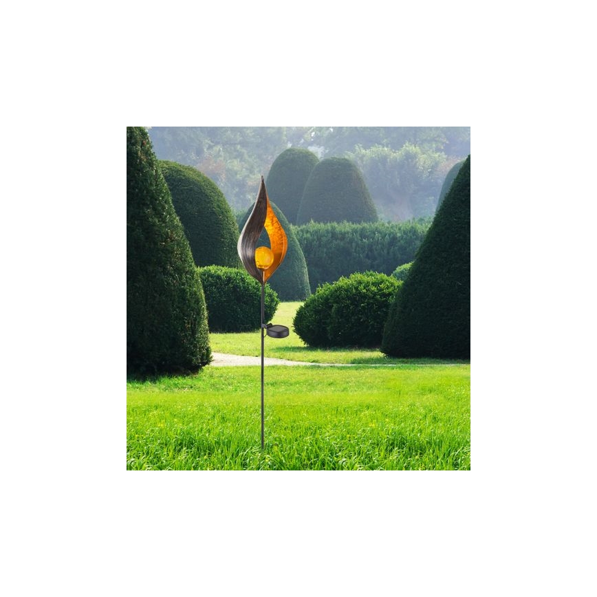 Corp de iluminat LED solar LED/0,02W/3V 600mAh IP44 bronz Globo