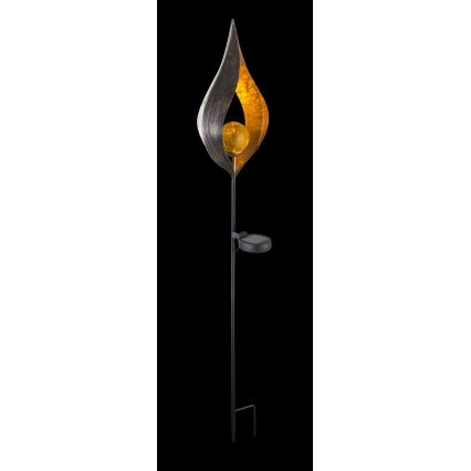 Corp de iluminat LED solar LED/0,02W/3V 600mAh IP44 bronz Globo