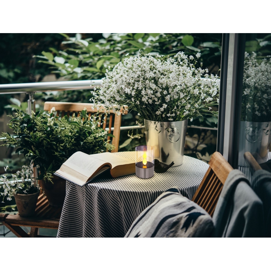 Corp de iluminat LED solar LED/0,06W/3,2V 1800K IP44 Globo