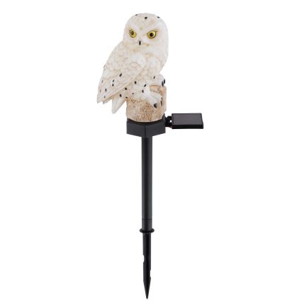 Corp de iluminat LED solar LED/0,06W/3V IP44 bufniță Globo