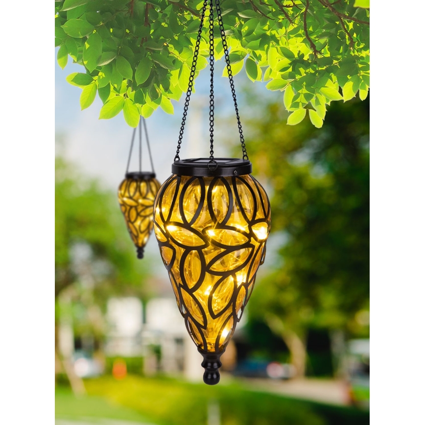 Corp de iluminat LED solar LED/0,9W/3,2V IP44 galben Globo