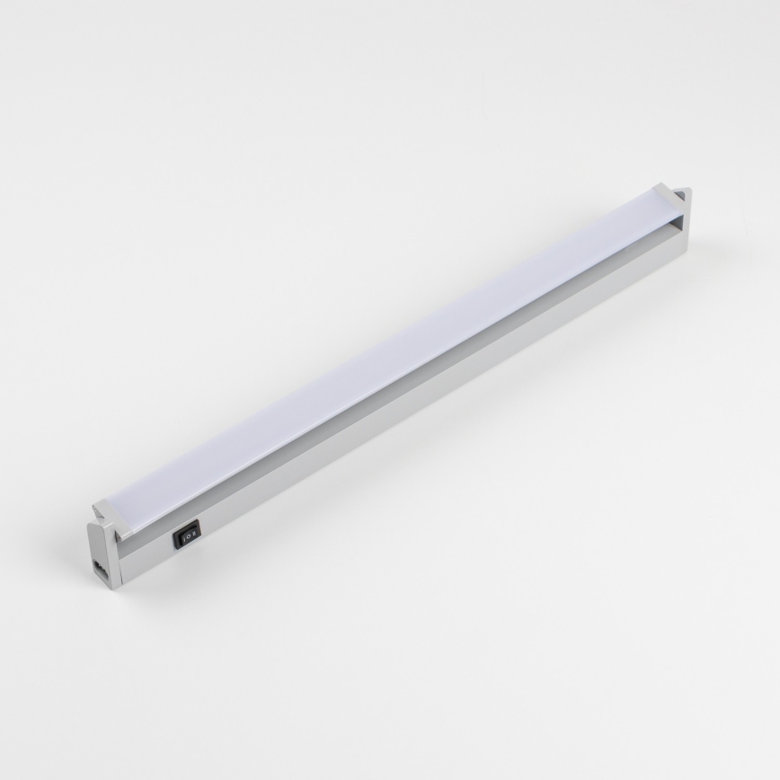 Corp de iluminat LED sub dulap, 7,5 W, 230 V, 2700/4000 K, gri