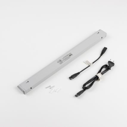 Corp de iluminat LED sub dulap, 7,5 W, 230 V, 2700/4000 K, gri