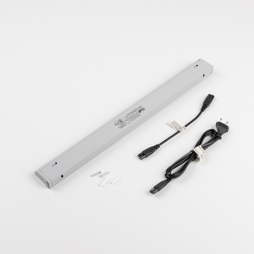 Corp de iluminat LED sub dulap, 7,5 W, 230 V, 2700/4000 K, gri