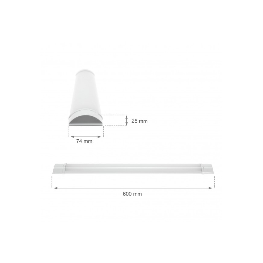Corp de iluminat LED sub mobilier VIGA LED/14W/230V 6000K alb