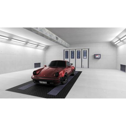 Corp de iluminat LED tehnic fluorescent T8, 1x soclu G13, 20W, 230V, 4000K, 120 cm, IP65, alb