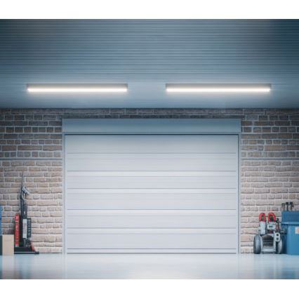 Corp de iluminat LED tehnic T8, 2x G13, 18W, 230V, 6500K, IP65, 127 cm