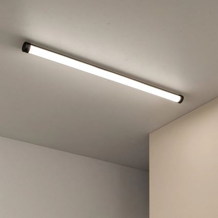 Corp de iluminat LED tip fluorescent, 150 cm, 50 W, 230 V, 4000 K, negru