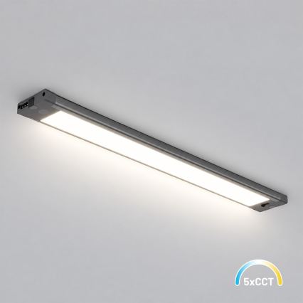 Lampă LED pentru montaj sub dulap LED/12W/230V 2700/3000/4000/5000/5700K 42 cm neagră
