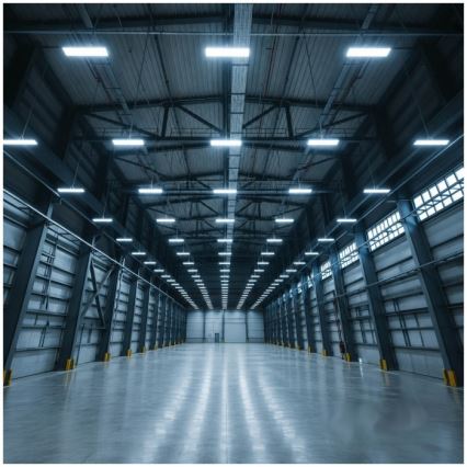 Corp de iluminat tehnic LED 4 în 1 MULTILUXO LED/100W/230V 4000K IP65 30 cm