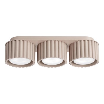 Corp de iluminat tip spot AURA 3xGX53/10W/230V taupe
