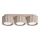 Corp de iluminat tip spot AURA 3xGX53/10W/230V taupe