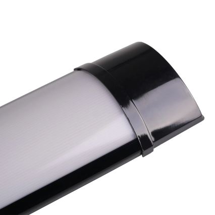 Corp de iluminat tubular LED/30W/230V 4000K 90 cm negru