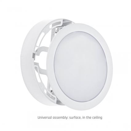 Corp LED încastrat ALGINE 2 în 1 LED/12W/230V 4000K alb