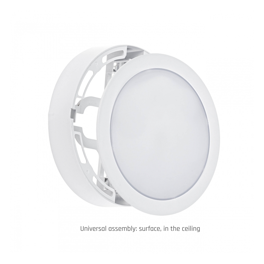 Corp LED încastrat ALGINE 2 în 1 LED/12W/230V 4000K alb