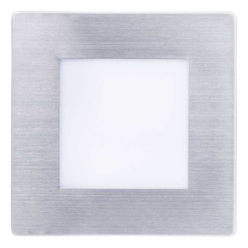 Iluminat LED de orientare incastrabil patrat LED/1,5W teplá bílá IP65
