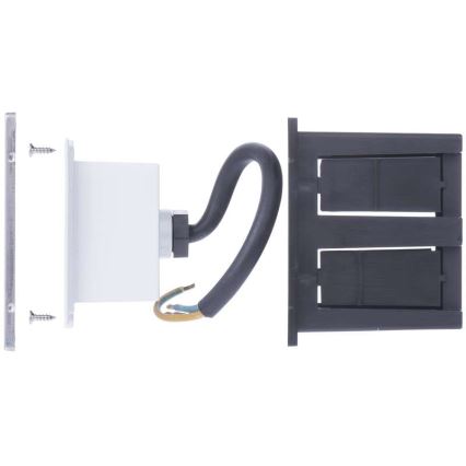 Iluminat LED de orientare incastrabil patrat LED/1,5W teplá bílá IP65