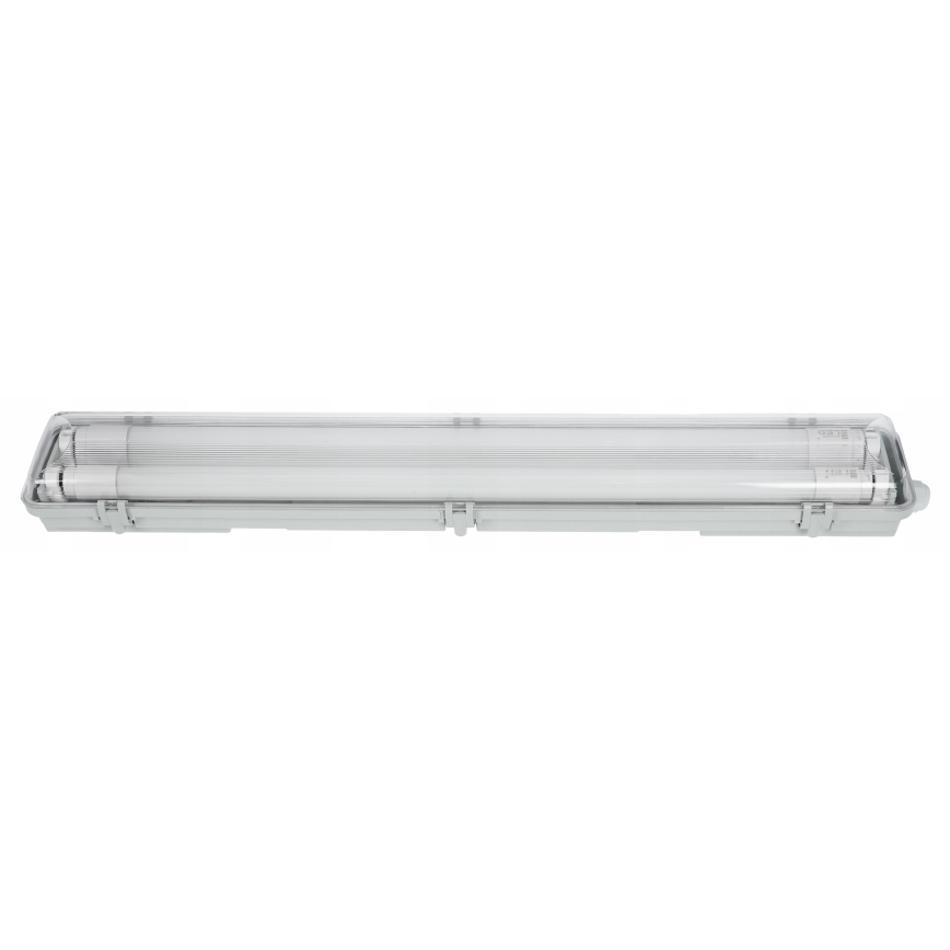 Corp LED tehnic tubular T8, 2x soclu G13, 10W, 230V, 6000K, 60 cm, IP65, alb