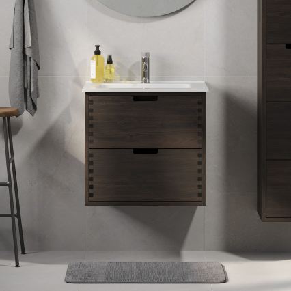 Corp pentru lavoar GRIBSKOV 60 cm maro/stejar