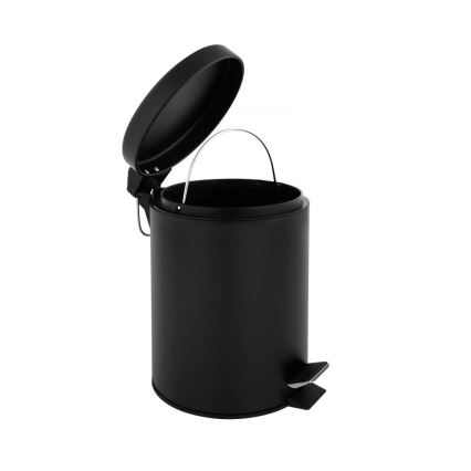 Coș de gunoi 3 l, negru