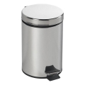 Coș de gunoi Aqualine SIMPLE LINE 3 l oțel inoxidabil lustruit