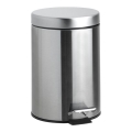 Coș de gunoi din inox, argintiu, 17x25,5 cm