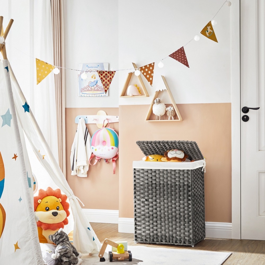 Coș de rufe BLAINE gri