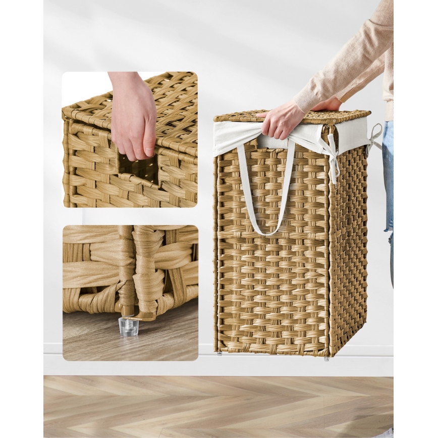 Coș pentru rufe FLYN din ratan