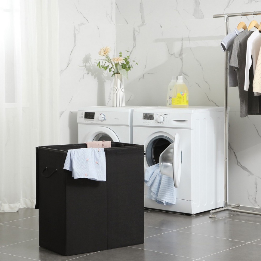 Coș pentru rufe NASH, negru
