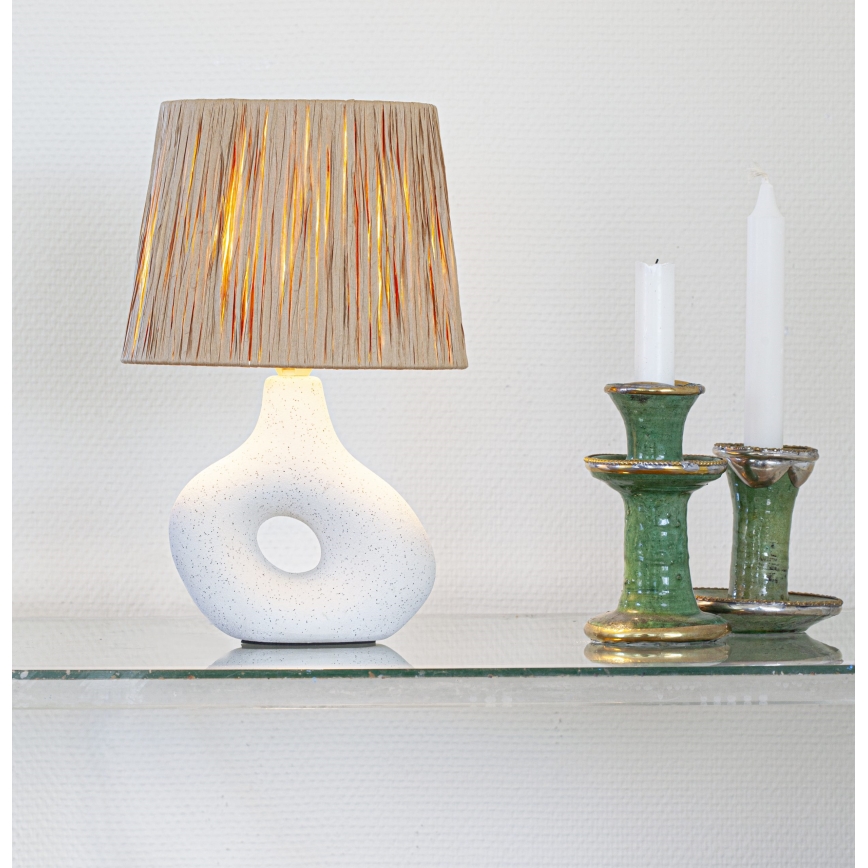 Cottex - Lampă de masă LUKE 1xE14/8W/230V crem