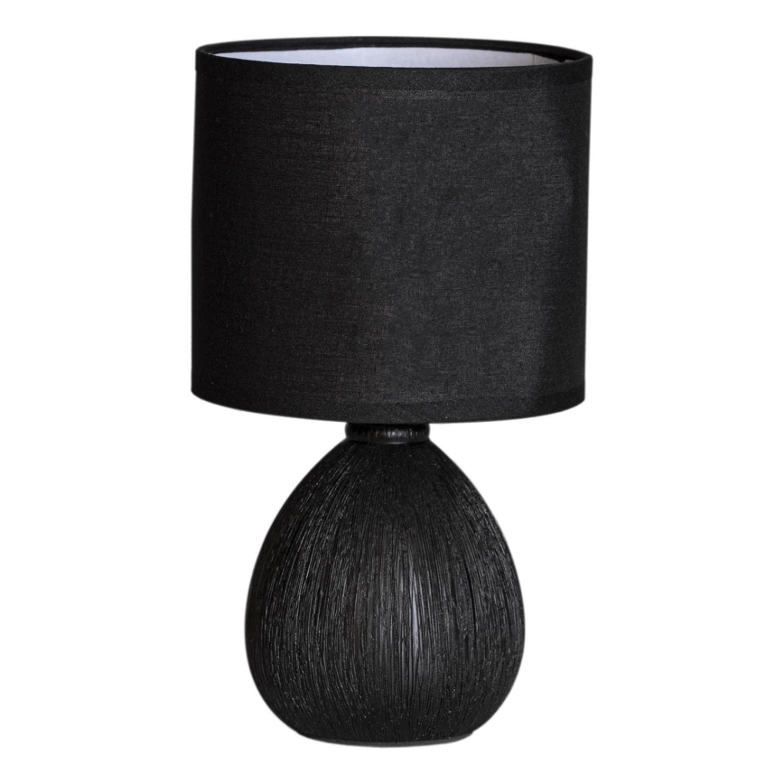 Cottex - Lampă de masă MADISON 1xE14/8W/230V neagră