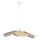 Cottex - Lampă suspendată WINF 1xE27/8W/230V, bej/alb