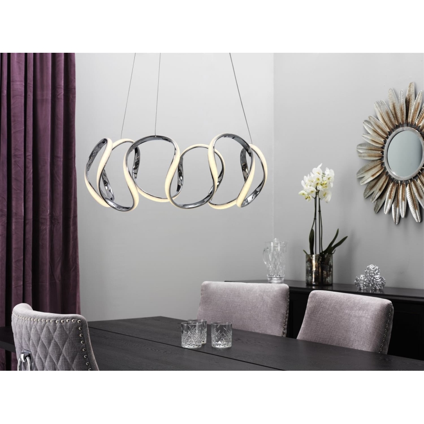 Cottex - Lustră LED WAVE pe cablu, 40W, 230V