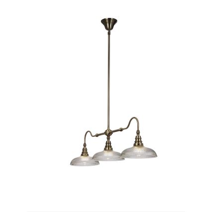 Cottex - Lustră pe tijă SNOOKER 3xE27/60W/230V