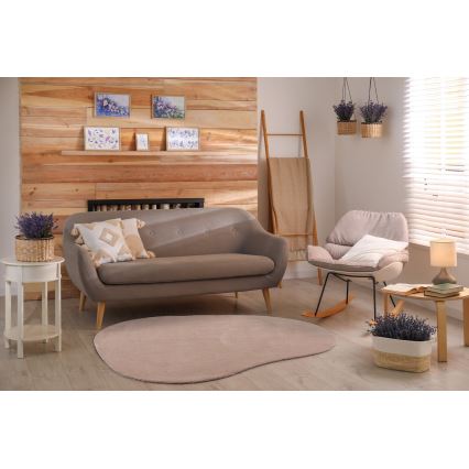 Covor antiderapant LOREN, 120 x 170 cm, bej