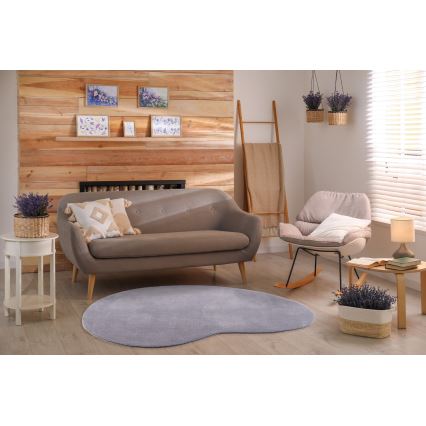 Covor antiderapant LOREN 120 x 170 cm gri