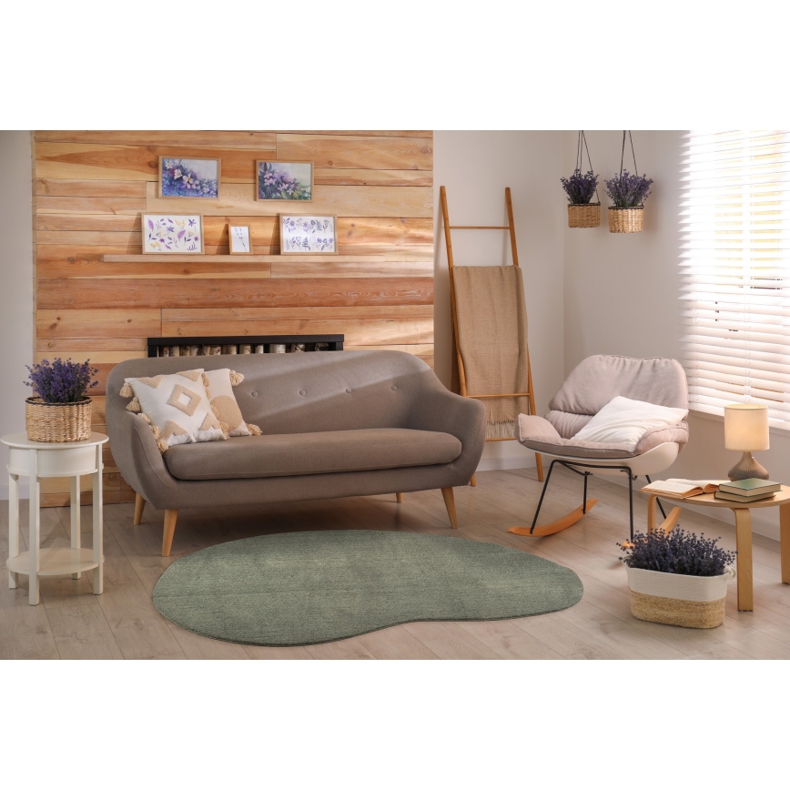 Covor antiderapant LOREN 120 x 170 cm, verde