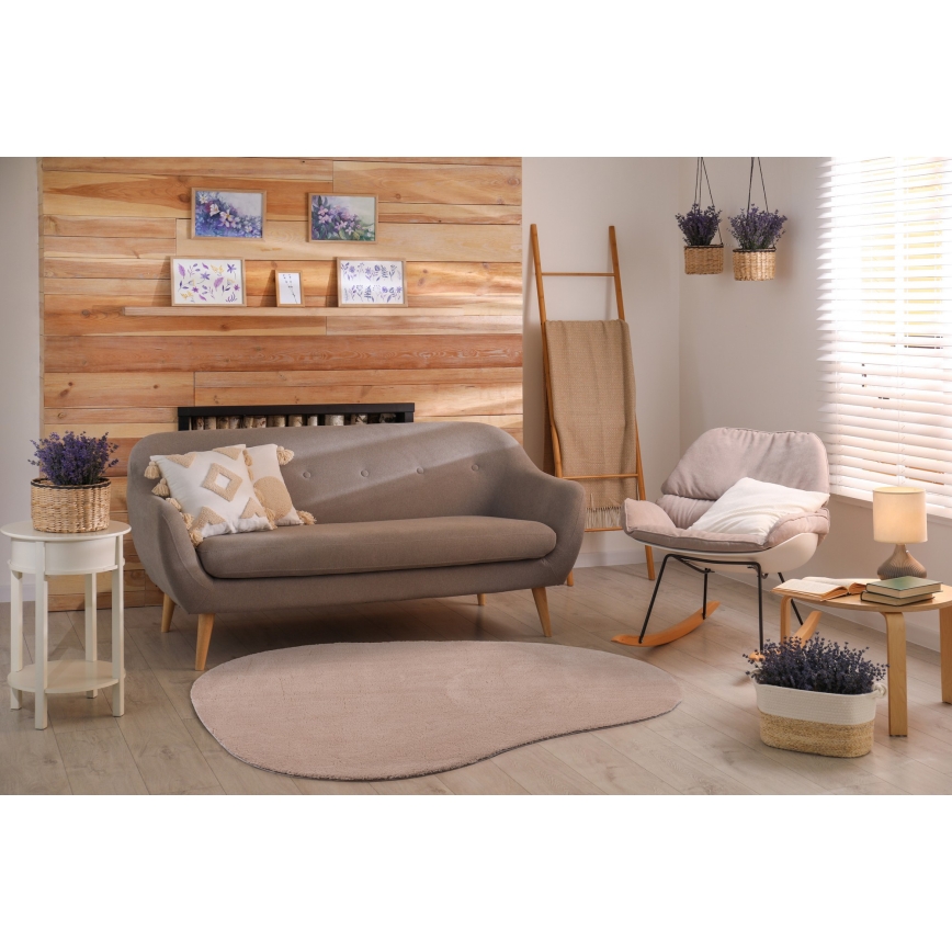 Covor antiderapant LOREN 160 x 230 cm, bej