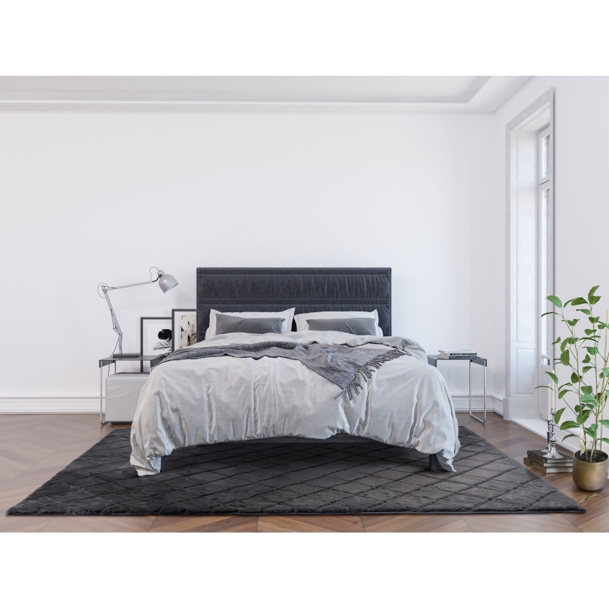 Covor antiderapant MODENA NEW 120 x 160 cm, antracit