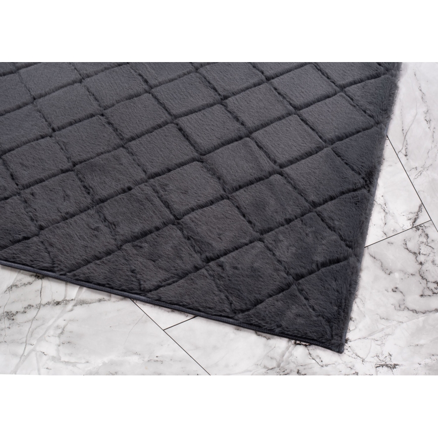 Covor antiderapant MODENA NEW 120 x 160 cm, antracit