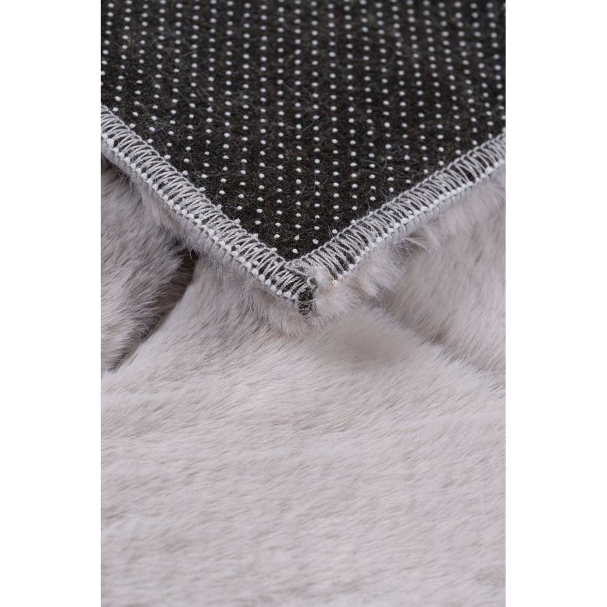 Covor antiderapant MODENA NEW, 80 x 140 cm, gri deschis