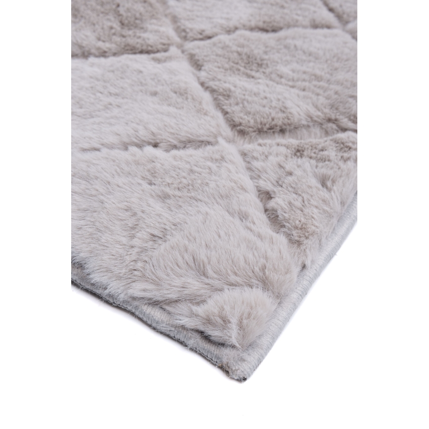 Covor antiderapant MODENA NEW, 80 x 140 cm, gri deschis