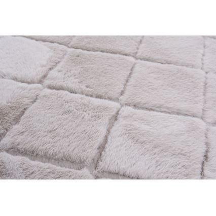 Covor antiderapant MODENA NEW, 80 x 140 cm, gri deschis