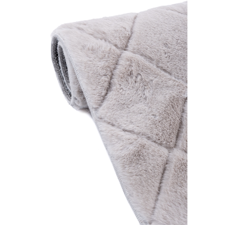 Covor antiderapant MODENA NEW, 80 x 140 cm, gri