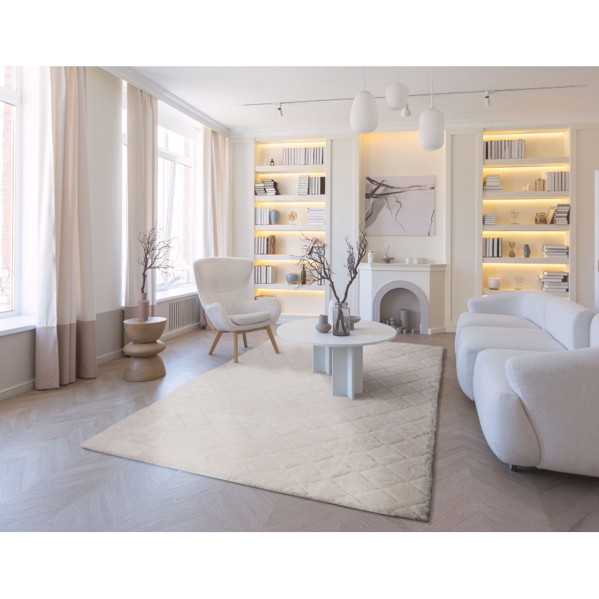 Covor antiderapant MODENA NEW 80x140 cm, crem
